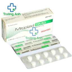 Mitipizid 5mg Phapharco - Thuốc điều trị đái tháo đường tuýp 2