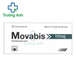Movabis 10mg - Thuốc điều trị bệnh hen suyễn hiệu quả của Pymepharco