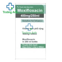 Moxifloxacin 400mg/250ml Solution for Infusion Demo S.A - Thuốc điều trị nhiễm khuẩn