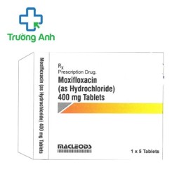 Moxifloxacin (as hydrochloride) 400mg - Thuốc điều trị nhiễm khuẩn hiệu quả