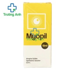 Myopil 10ml - Dung dịch nhỏ mắt hạn chế gia tăng độ cận