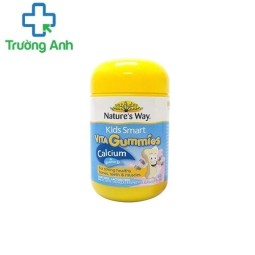 Kẹo dẻo Nature's Way Kids Smart Vita Gummies Calcium+Vitamin D3 cho bé của Úc