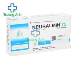 Neuralmin 75 - Thuốc điều trị đau thần kinh, bổ trợ động kinh 
