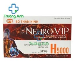 Bổ thần kinh Neuro VIP H5000 - Giúp nâng cao sức khỏe hệ thần kinh