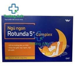 Ngủ ngon Rotunda 5+ Complex - Hỗ trợ dưỡng tâm an thần hiệu quả