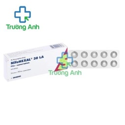 Nifehexal 30 LA - Thuốc dự phòng cơn đau thắt ngực hiệu quả
