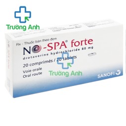 No-spa Forte 80mg - Thuốc điều trị đau dạ dày hiệu quả