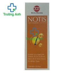 Notis Anti-Dandruff Shampoo 125ml - Dầu gội giúp loại bỏ gàu hiệu quả