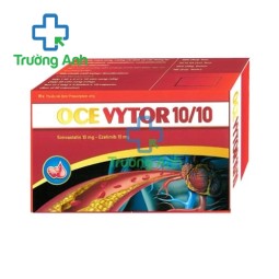 Ocevytor 10/10 Hóa Dược - Thuốc điều trị tăng cholesterol máu hiệu quả