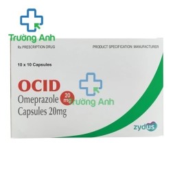 OCID 20mg viên - Thuốc điều trị viêm loét dạ dày, tá tràng của Zydus Cadila