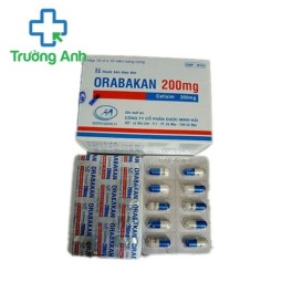 Orabakan 200mg Mipharmco - Điều trị nhiễm khuẩn đường tiết niệu hiệu quả