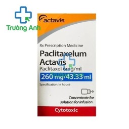 Paclitaxelum Actavis - Paclitaxel 260mg