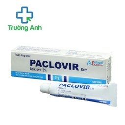 Paclovir cream - Kem bôi điều trị nhiễm virus Herpes simplex hiệu quả của Apimed
