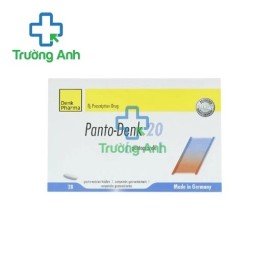 Panto-denk 20 - Thuốc điều trị viêm loét dạ dày, tá tràng hiệu quả
