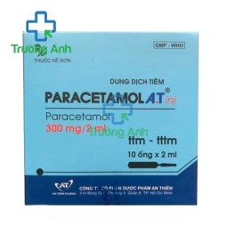 Paracetamol A.T Inj - Dịch truyền giảm đau, hạ sốt hiệu quả