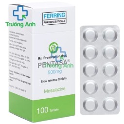 Pentasa Tab 500mg - Thuốc điều trị viêm loét trực tràng hiệu quả
