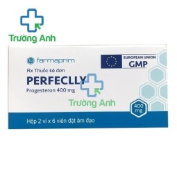 Perfeclly 400mg Farmaprim - Viên đặt âm đạo dọa sảy thai
