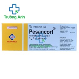 Pesancort 5g cream - Thuốc điều trị nhiễm trùng da hiệu quả