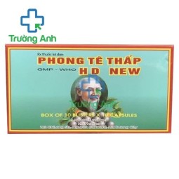 Phong tê thấp HD New - Hỗ trợ điều trị viêm khớp, đau nhức xương khớp hiệu quả 