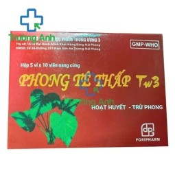 Phong tê thấp TW3 (viên nang) - Hỗ trợ giảm đau nhức xương khớp hiệu quả
