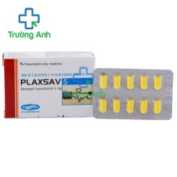 Plaxsav 5 - Thuốc điều trị tăng huyết áp hiệu quả của SAVIPHAMR