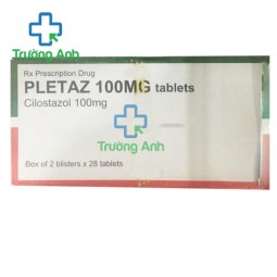 Pletaz 100mg Tablets - Ngăn ngừa đột quỵ do nhồi máu não hiệu quả của Tây Ban Nha 