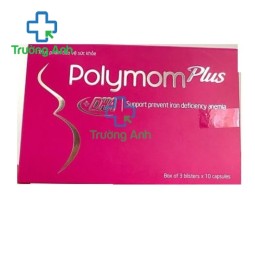 Polymom Plus - Giúp bổ sung sắt, vitamin B12, acid folic và DHA cho bà bầu