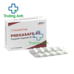 Pregasafe 50mg - Thuốc điều trị đau dây thần kinh ở người lớn của Ấn độ hiệu quả