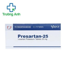 Presartan-25 - Thuốc điều trị tăng huyết áp hiệu quả của Ấn Độ