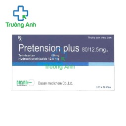 Pretension Plus 80/12.5mg - Thuốc điều trị cao huyết áp hiệu quả của Hàn Quốc