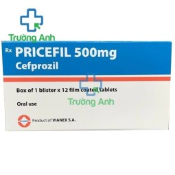 Pricefil 500mg - Thuốc điều trị nhiễm trùng hiệu quả của Hy Lạp