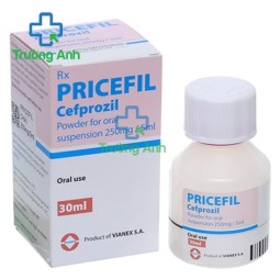 Pricefil 30ml Vianex - Thuốc điều trị nhiễm khuẩn hiệu quả của Hy Lạp