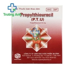 Propylthiouracil 50mg (PTU) - Thuốc điều trị bệnh Basedow hiệu quả