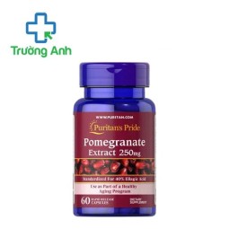 Puritan’s Pride Pomegranate Extract 250mg - Viên uống chống lão hóa da