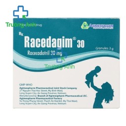 Racedagim 30 - Hỗ trợ điều trị tiêu chảy cấp ở trẻ em của Agimexpharm