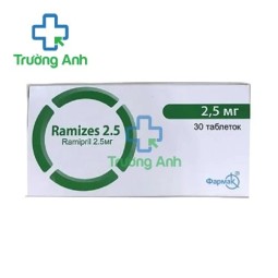 Ramizes 2,5 - Thuốc điều trị tăng huyết áp và suy tim hiệu quả của Ukraine