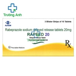 Rapeed 20 Alkem - Thuốc điều trị trào ngược dạ dày thực quản hiệu quả
