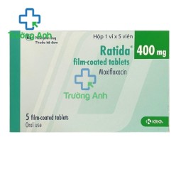 Ratida 400mg film-coated tablets Krka - Thuốc điều trị nhiễm khuẩn hiệu quả