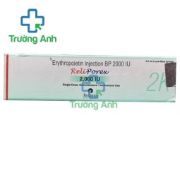 Relipoietin 2000IU - Thuốc điều trị thiếu máu hiệu quả của Ấn Độ