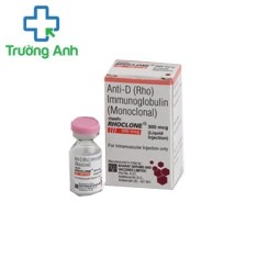 Rhoclone 300mcg (Anti - D Immunoglobulin) - Thuốc dự phòng bệnh Rhesus của Ấn Độ