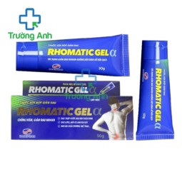 Rhomatic Gel α - Thuốc xoa bóp chốm viêm, giảm đau của Hadiphar
