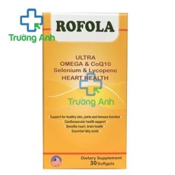 Rofola - Giúp cải thiện sức khỏe tim mạch hiệu quả của Mỹ