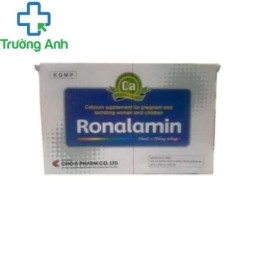 Ronalamin 10ml -  bổ sung canxi hiệu quả của Hàn Quốc