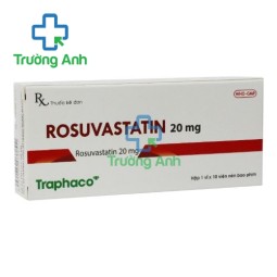 Rosuvastatin 20mg Traphaco - Thuốc điều trị tăng cholesterol máu 