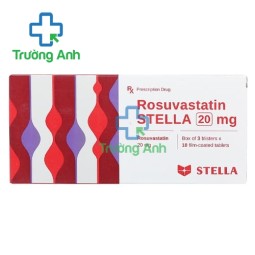 Rosuvastatin Stella 20mg - Thuốc điều trị tăng cholesterol hiệu quả