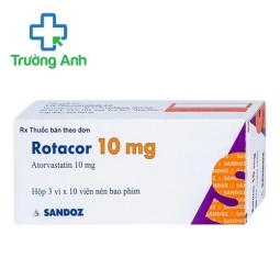 Rotacor 10mg - Thuốc hạ mỡ máu hiệu quả của Slovenia