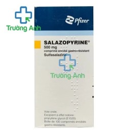 Salazopyrine 500mg - Thuốc điều trị viêm loét đại tràng hiệu quả của Pháp