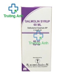 Salmolin Syrup 60ml  - Thuốc điều trị các bệnh đường hô hấp hiệu quả