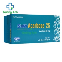 SAVI ACARBOSE 25 - Giúp điều trị đái tháo đường tuýp 2 hiệu quả
