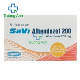 SaVi Albendazol - Thuốc được dùng để điều trị một loại hoặc nhiều loại ký sinh trùng của savipharm
